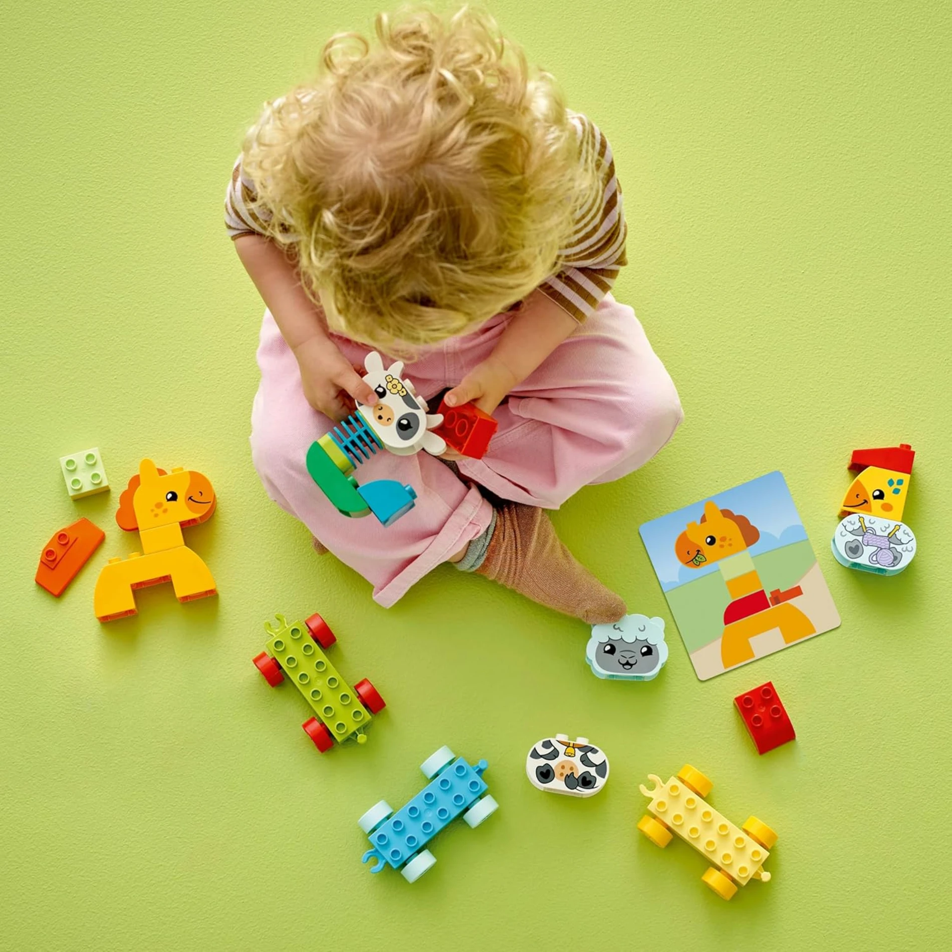 LEGO DUPLO İlk Hayvan Trenim 10412 +1 (19 Parça)
