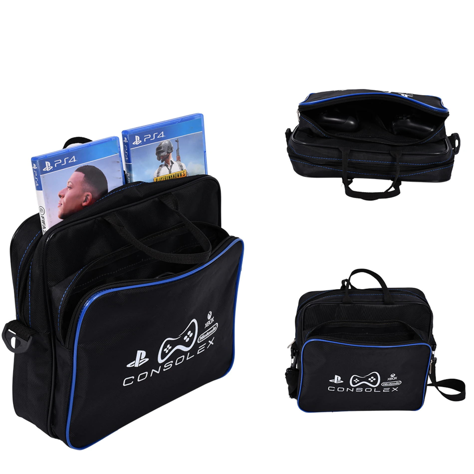 Sony PlayStation 4 Pro 1TB + Tek Kol + GTA 5 Disk Oyun + ConsoleX Çanta (Yenilenmiş)