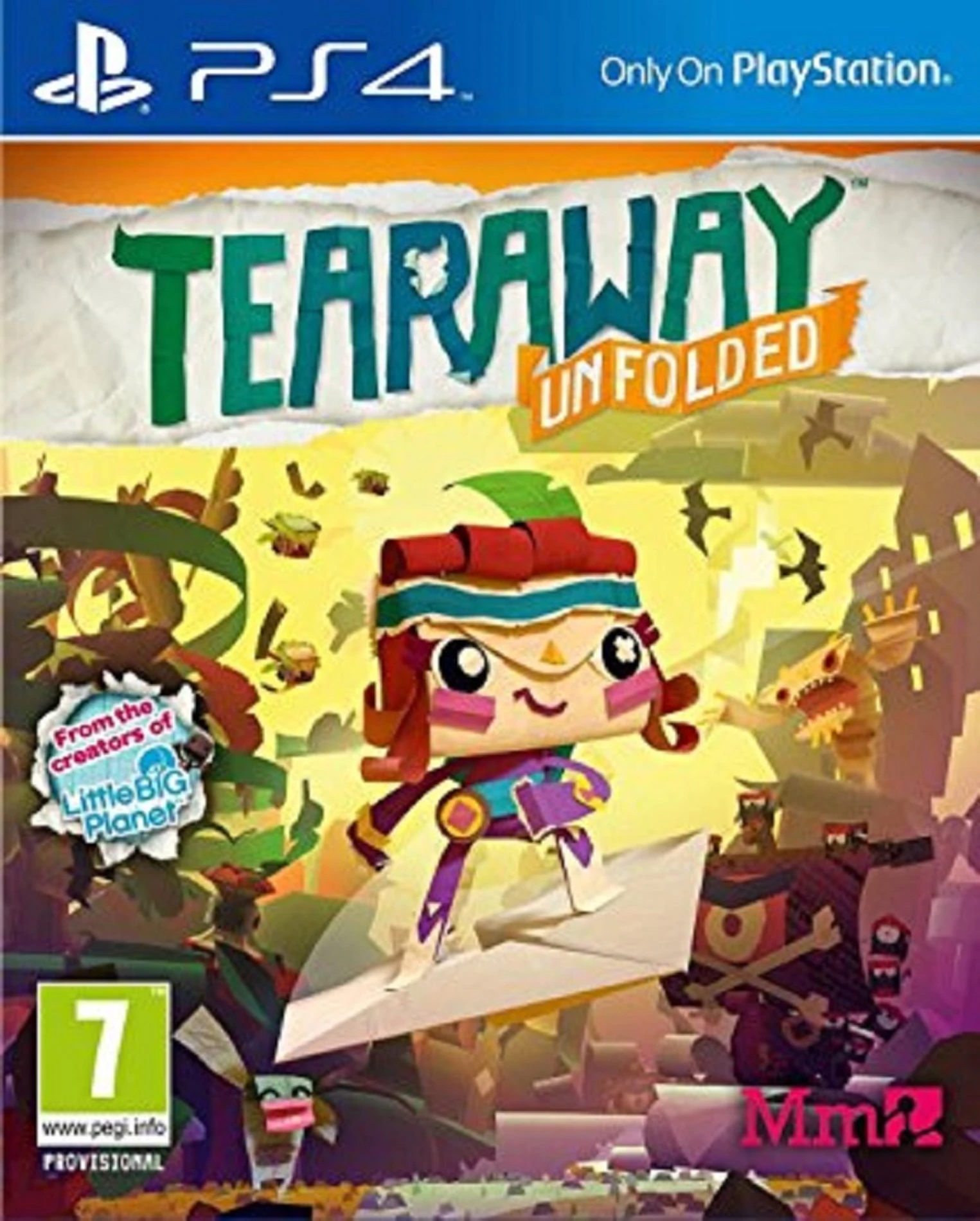 Tearaway Unfolded - Ps4 Oyun [SIFIR]