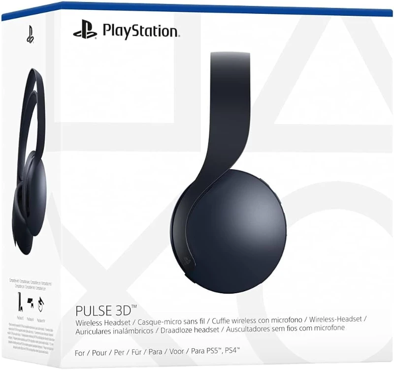 Sony PlayStation PULSE 3D Wireless Headset Siyah Kulaklık – Midnight Black