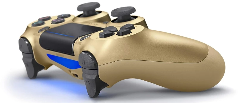 Sony DualShock 4 PS4 Kablosuz Oyun Kumandası – Altın (Yenilenmiş)