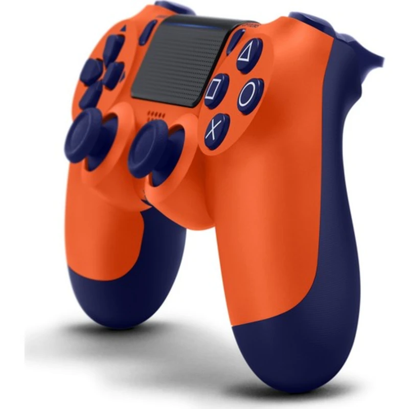 Sony DualShock 4 PS4 Kablosuz Oyun Kumandası – Siyah-Turuncu (Yenilenmiş)