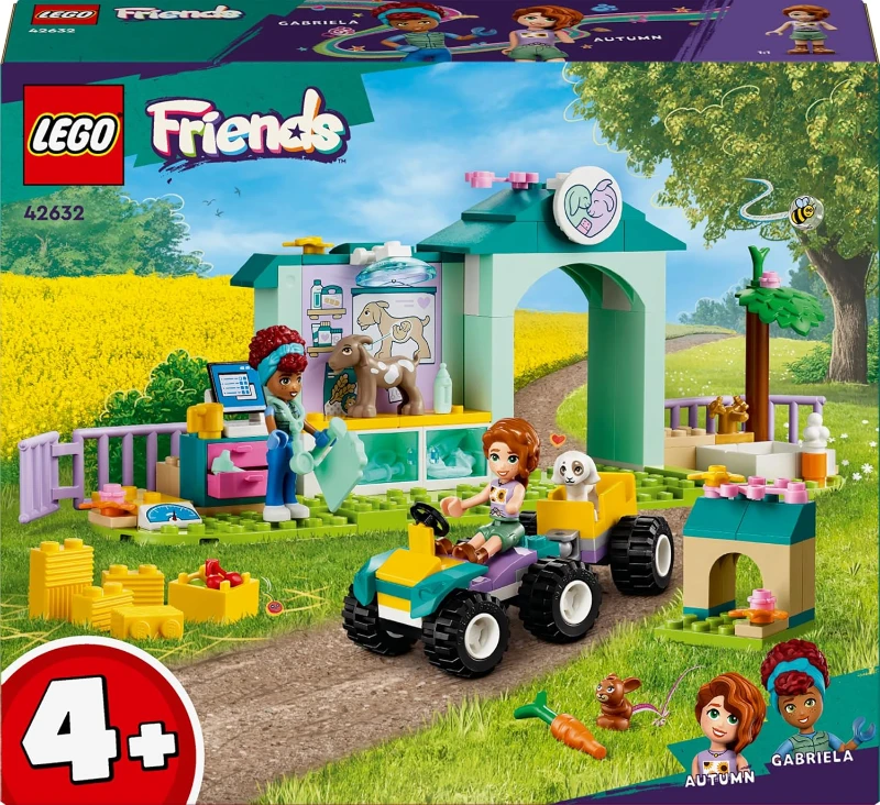  LEGO Friends Çiftlik Hayvanı Veteriner Kliniği 42632 +4 Yaş (161 Parça)