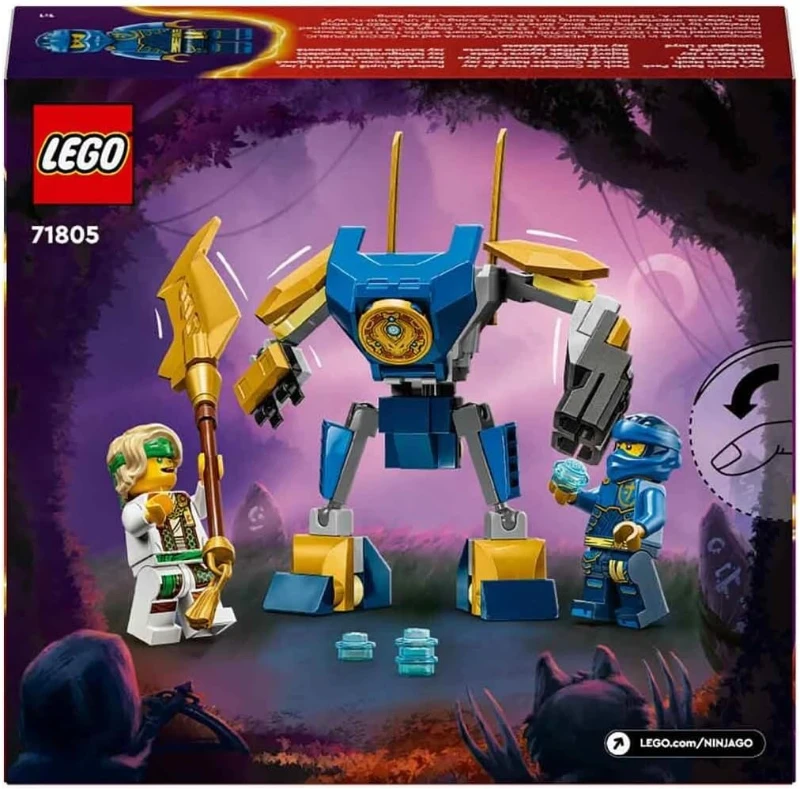  LEGO NINJAGO Jay’in Robotu Savaş Paketi 71805 +6 Yaş (78 Parça)