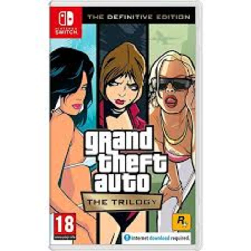 [2.EL] Grand  Theft Auto : The Trilogy - GTA - The Definitive Edition - Nintendo Switch Oyun