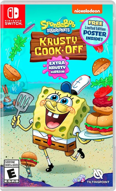 [2.EL] SpongeBob SquarePants : Krusty Cook-Off Extra Krusty Edition - Nintendo Switch Oyun