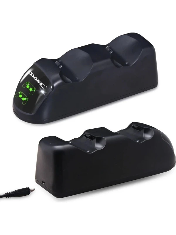 PS4 Şarj Dock Standı - Çift USB Hızlı Şarj Standı
