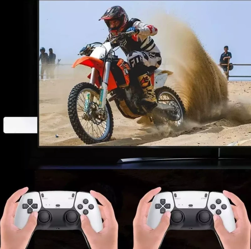  P5 2.4G Wireless Kablosuz Controller – 3D 4K HD Klasik Retro Atari Video Game Oyun Konsolu