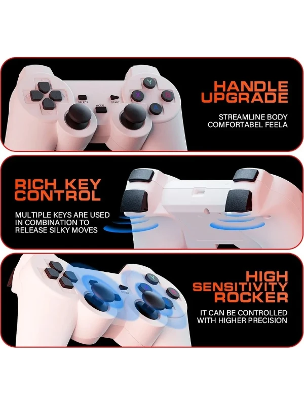 Retro Oyun Projeksiyon Cihazı – Android 11.0, HD, Kablosuz, Retro Yüklü Oyunlar