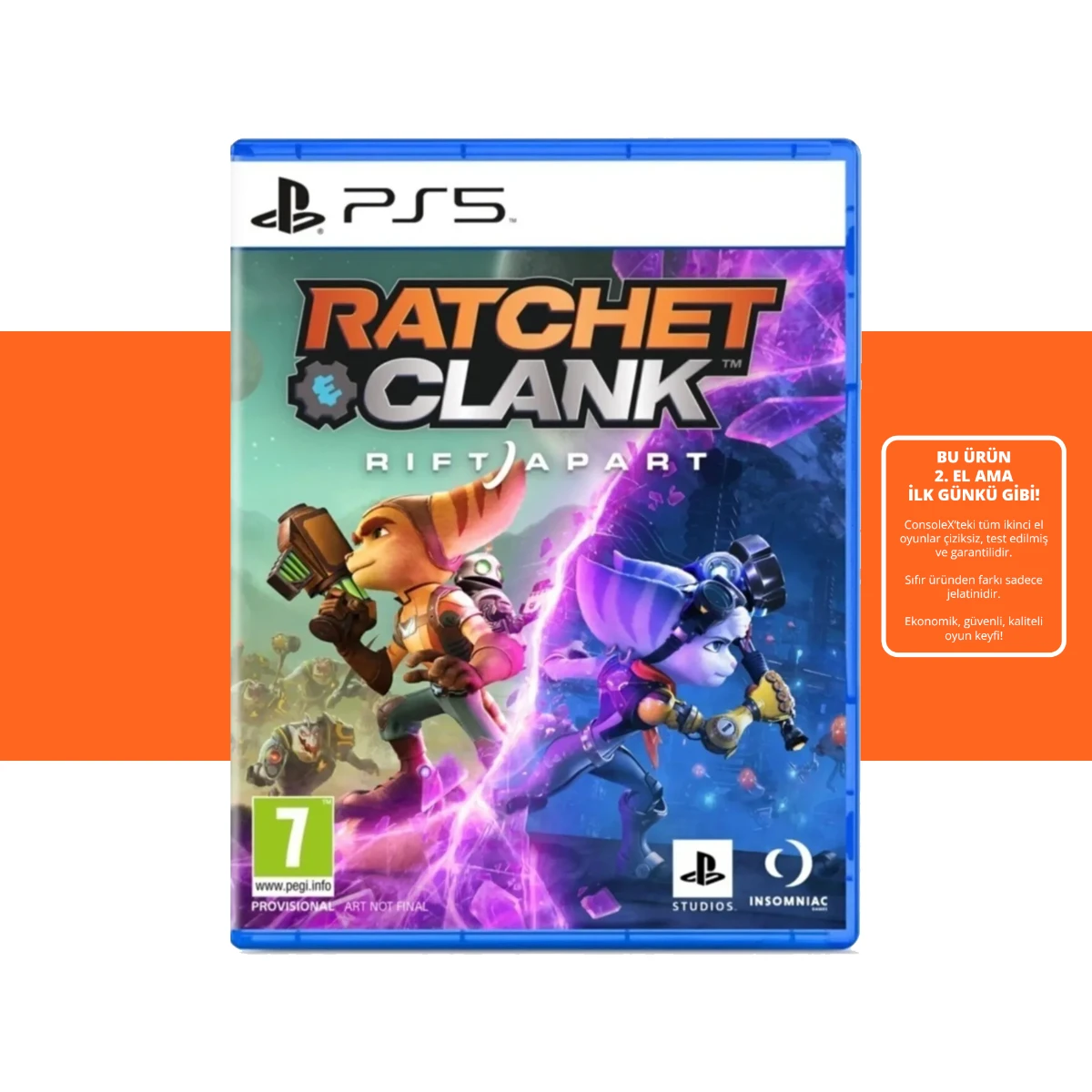 [2.EL] Ratchet & Clank: Rift Apart  - Ps5 Oyun