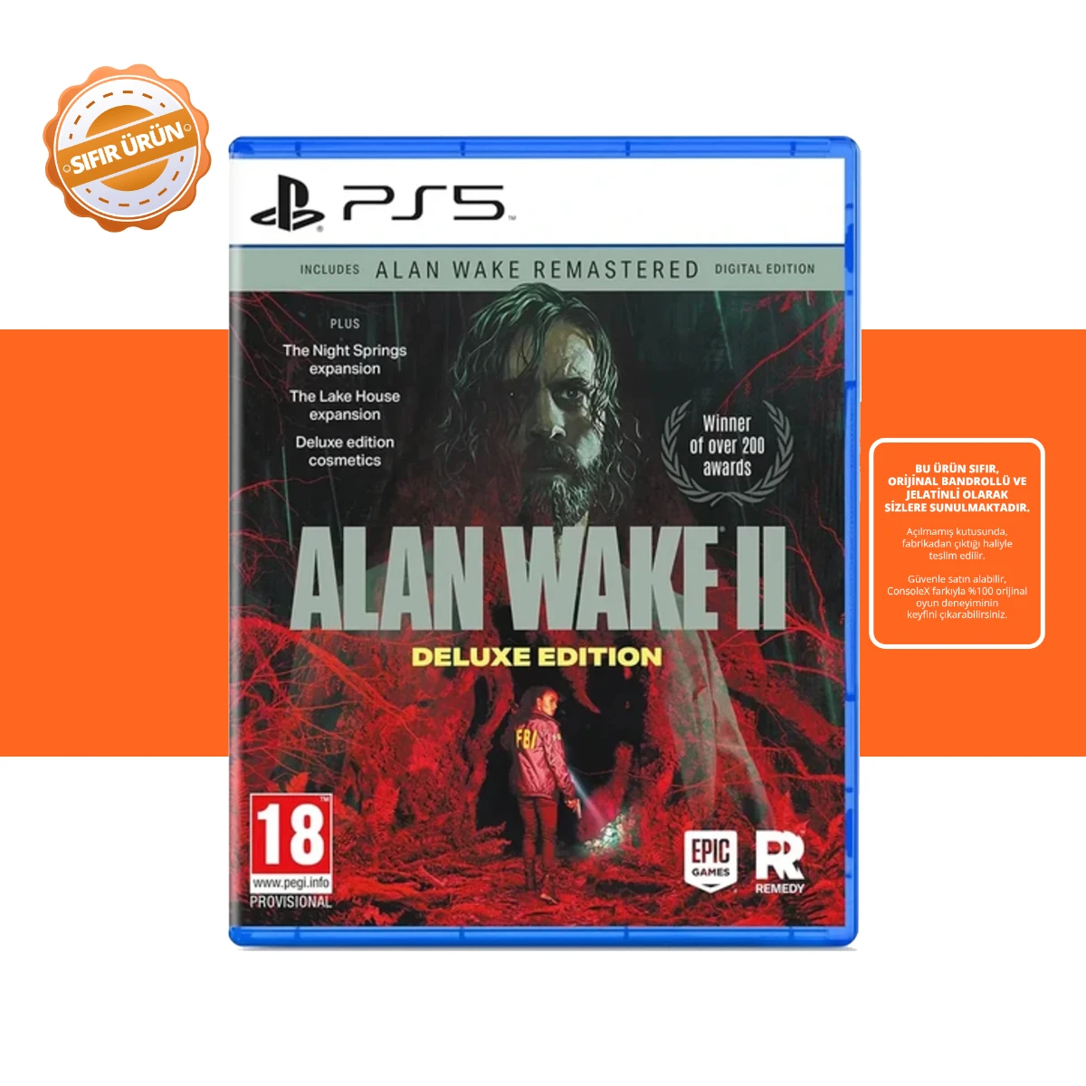 Alan Wake II - Ps5 Oyun [SIFIR]
