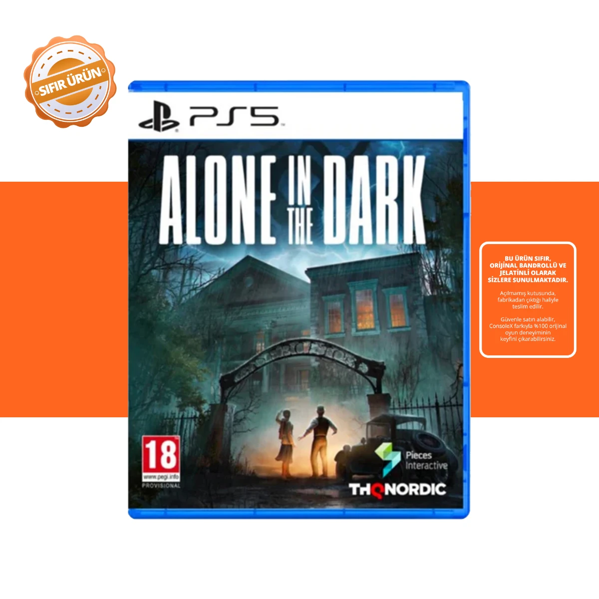 Alone In The Dark -  PS5 Oyun [SIFIR]