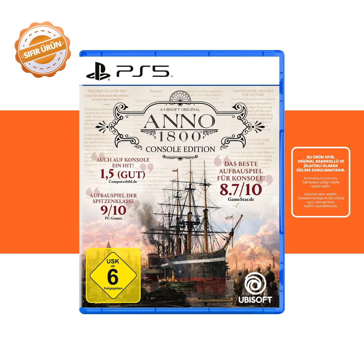 ANNO 1800 - PS5 Oyun [SIFIR]