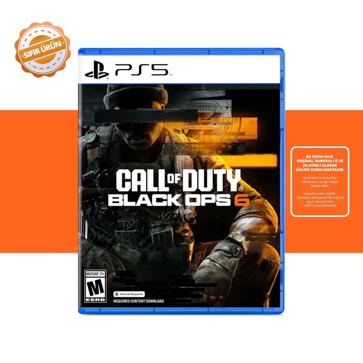 Call Of Duty Black Ops 6- Ps5 Oyun [SIFIR]