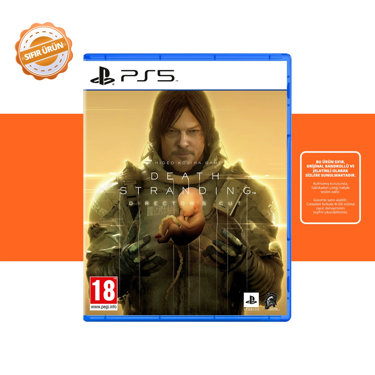 Death Stranding Director's Cut - Ps5 Oyun (SIFIR)