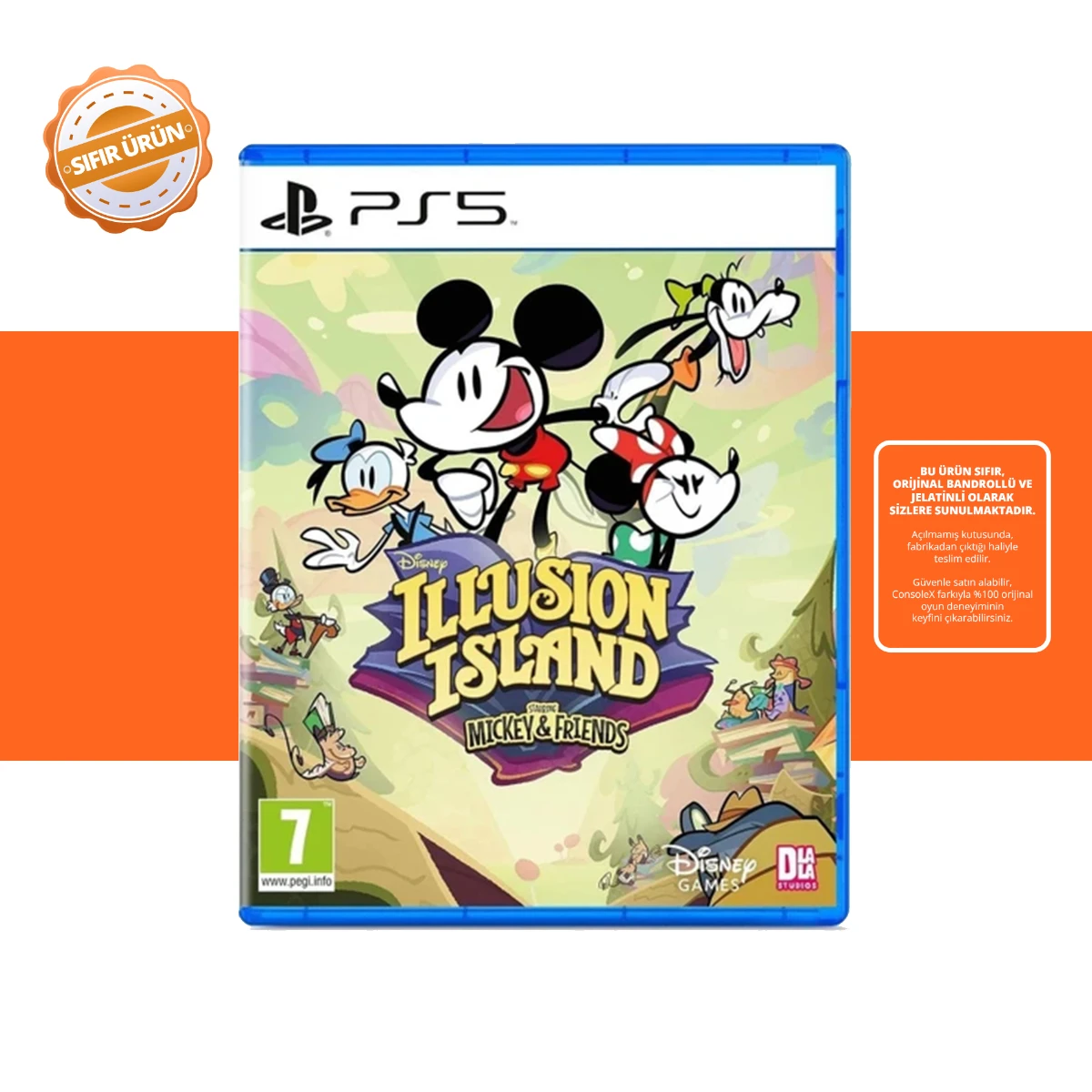 Disney Illusion Island Starring Mickey & Friends – PS5 Oyun [SIFIR]