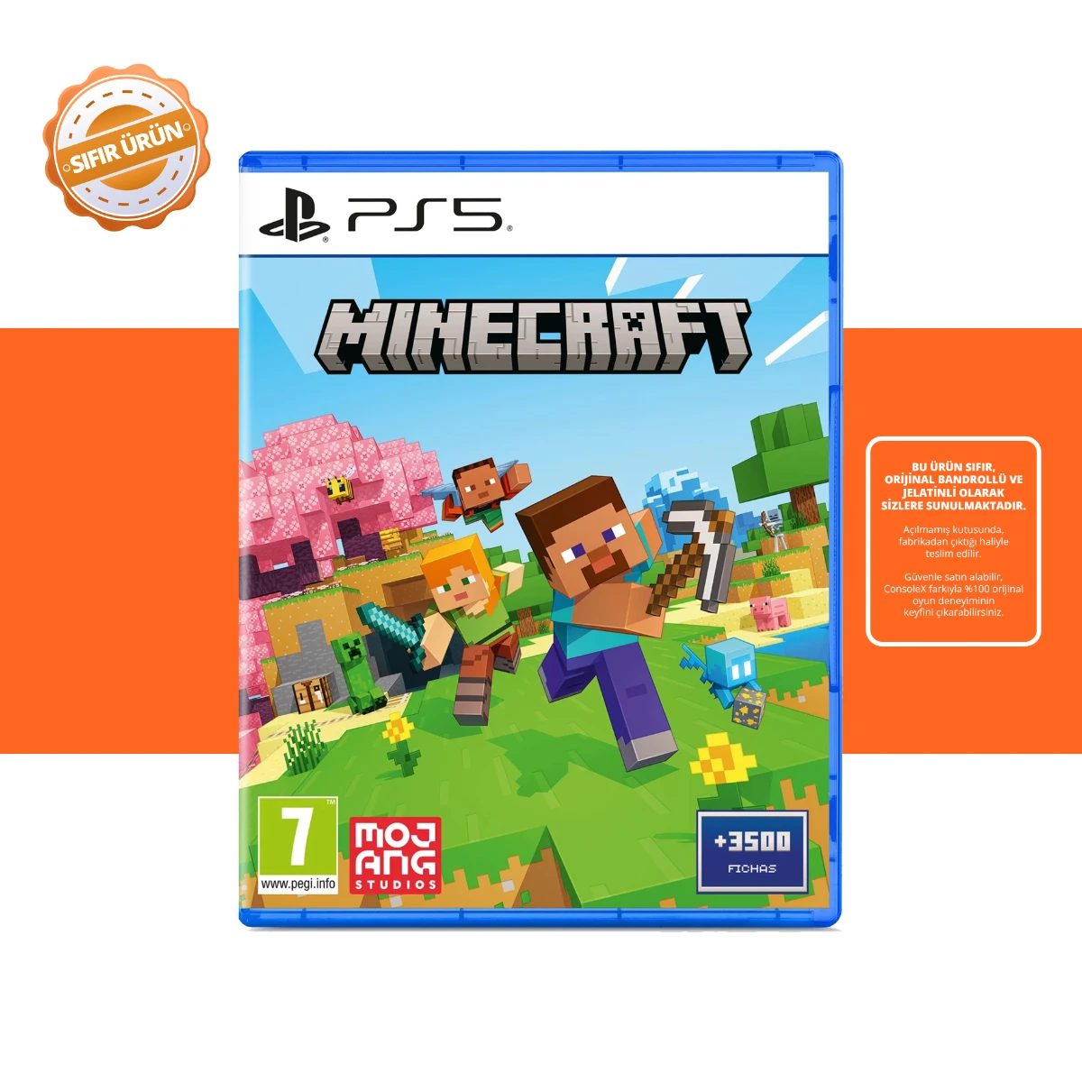 Minecraft (PPSA-17221) - Ps5 Oyun [SIFIR]