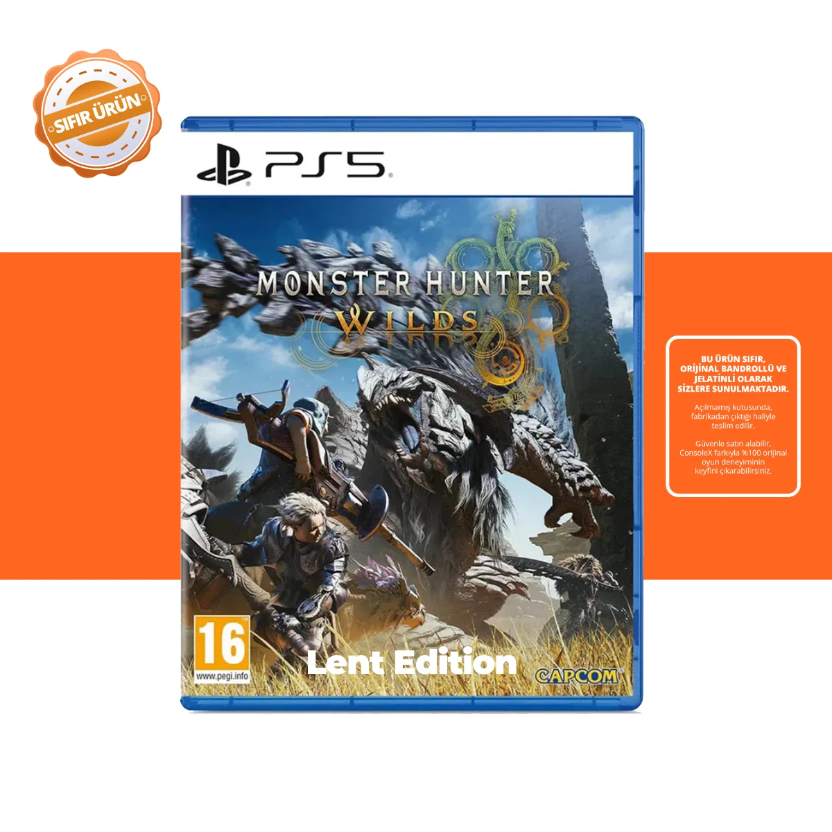 PS5 Capcom Monster Hunter Wilds Oyun (Lent Edition) [SIFIR]