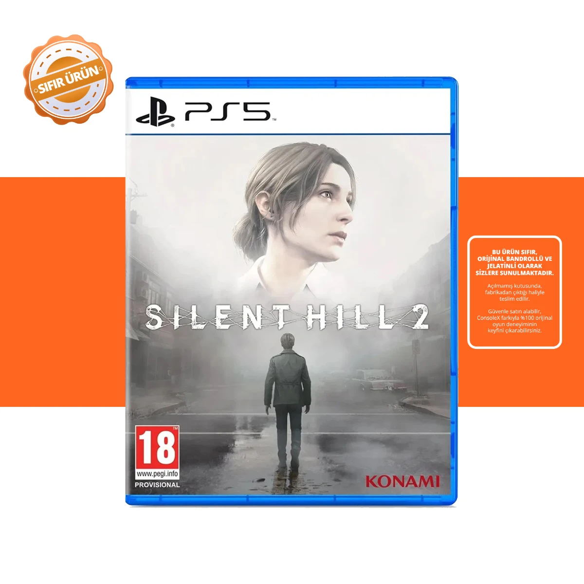 Silent Hill 2 Remake - Ps5 Oyun [SIFIR]