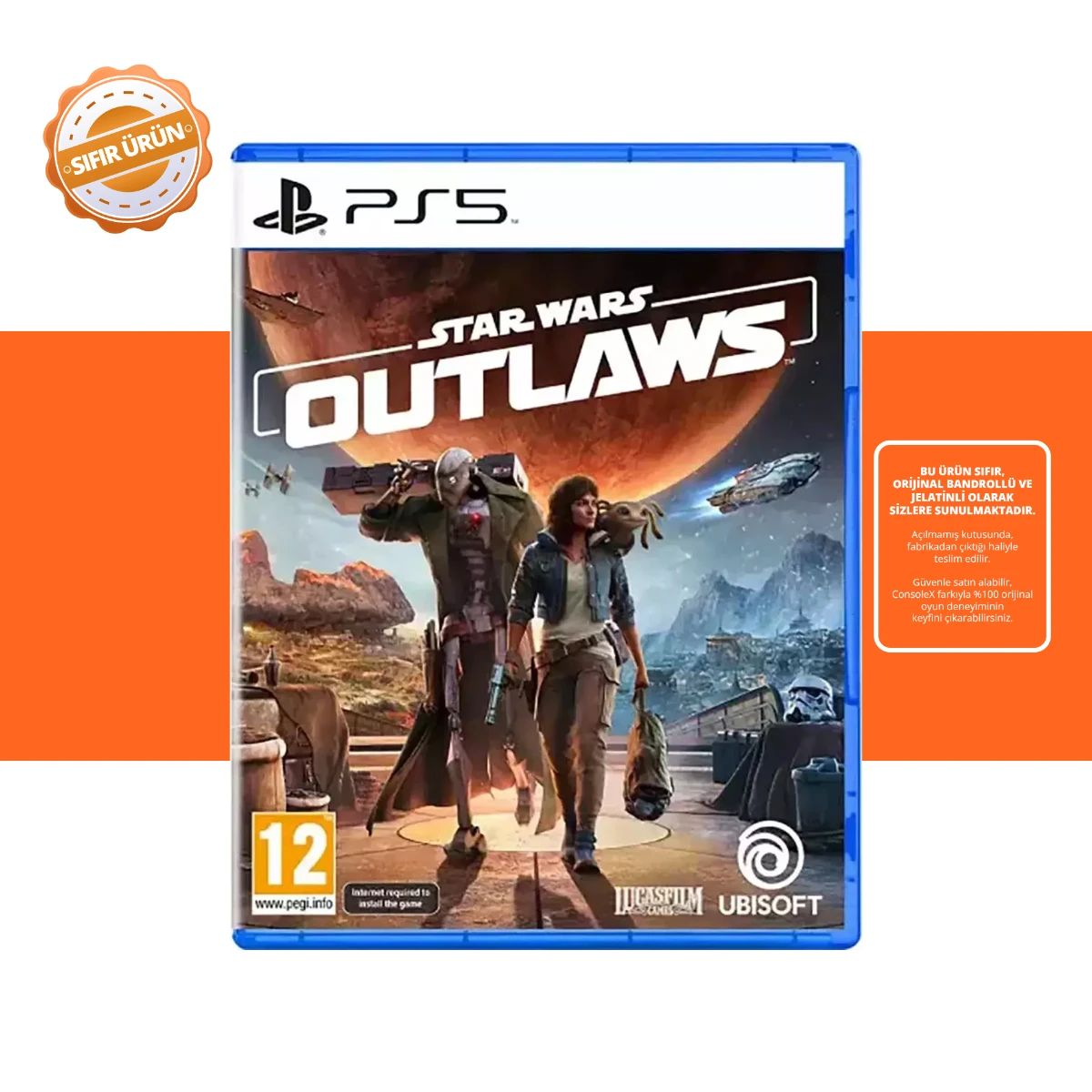 Star Wars Outlaws - PS5 Oyun [SIFIR]