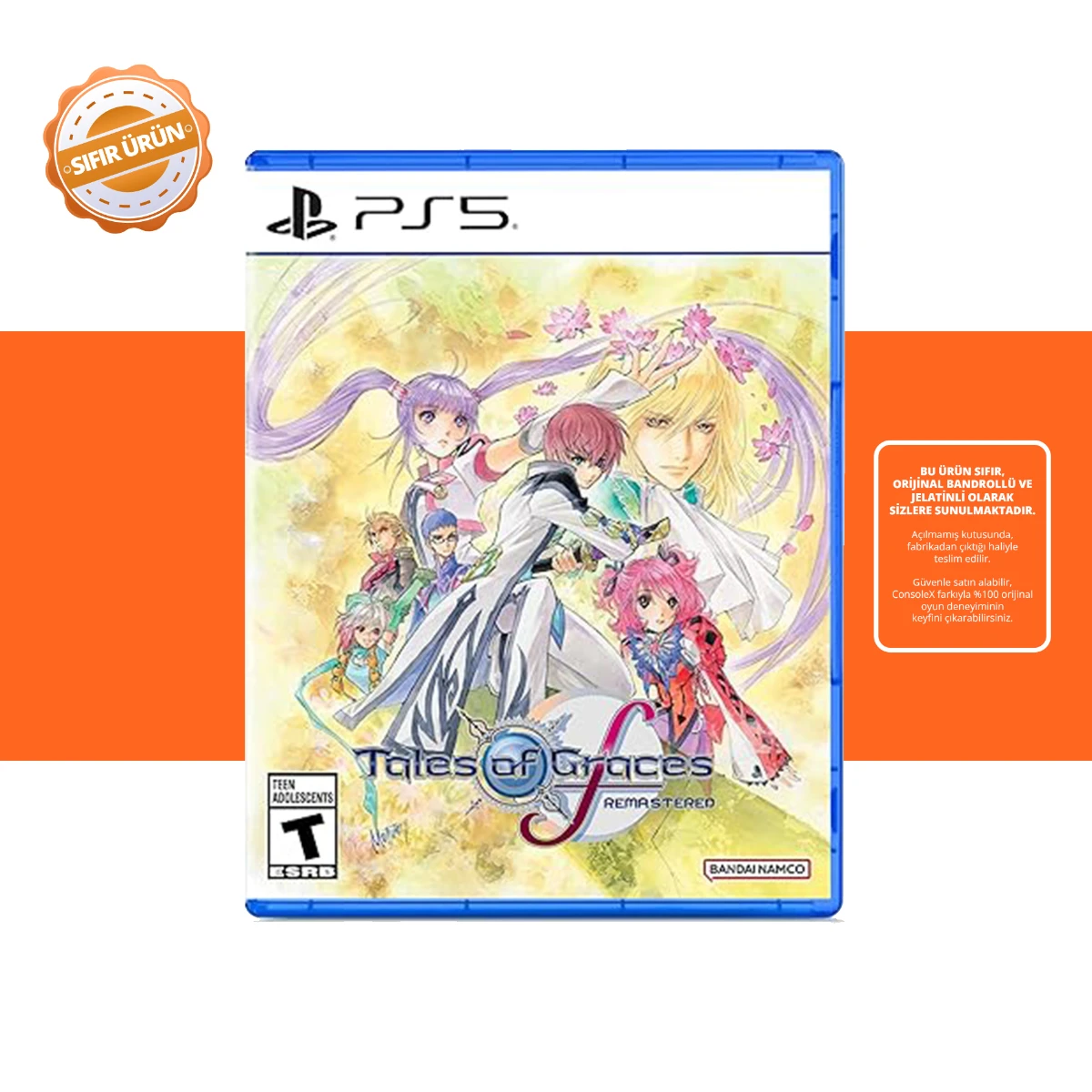 Tales of Graces f Remastered – PS5 Oyun [SIFIR]