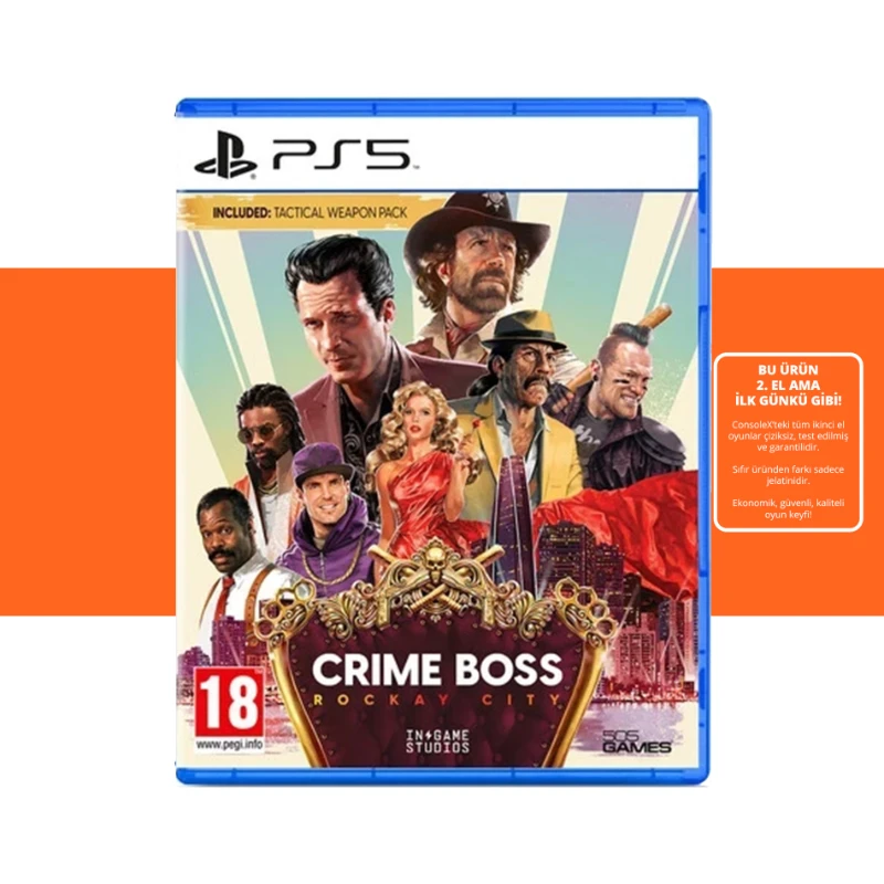 [2.EL] Crime Boss: Rockay City – PS5 Oyun
