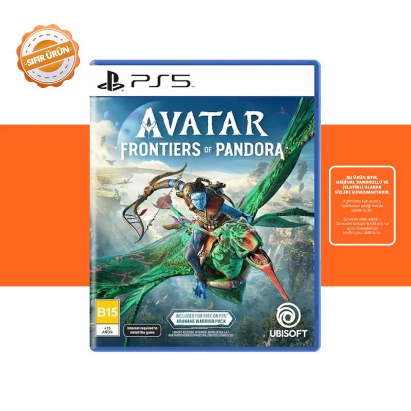  Avatar : Frontiers of Pandora - PS5 Oyun [SIFIR]