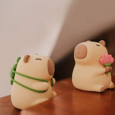 Capybara Night Light – Sevimli ve Yumuşak Işıklı Gece Lambası CL-1616