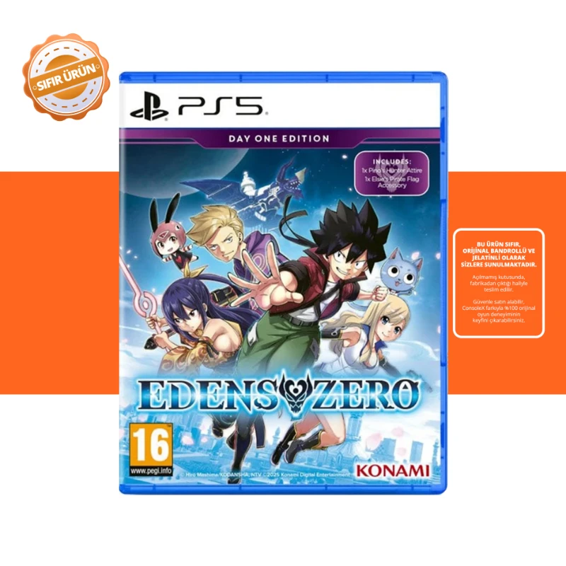 EDENS ZERO – PS5 Oyun [SIFIR]