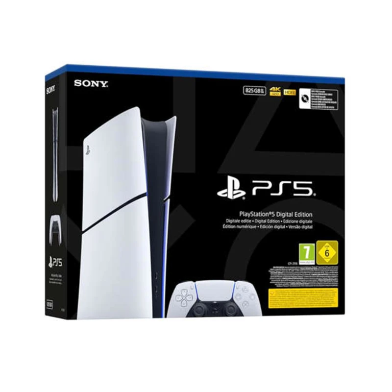 Sony PlayStation 5 Slim Dijital Versiyon(CFI-2116 Avrupa) 825GB + Tek Kol + ConsoleX Taşıma Çantası