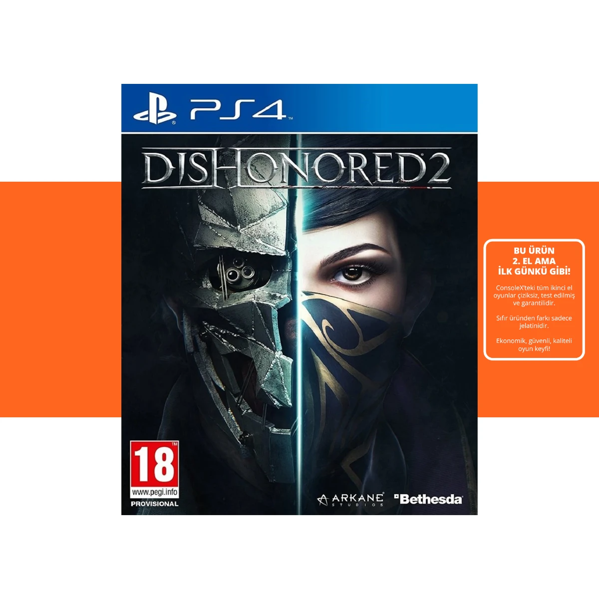 [2.EL] Dishonored 2 - Ps4 Oyun