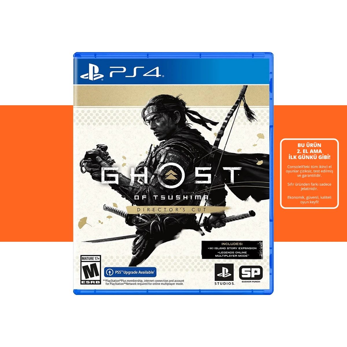 [2.EL] Ghost of Tsushima Directors Cut - Ps4 Oyun