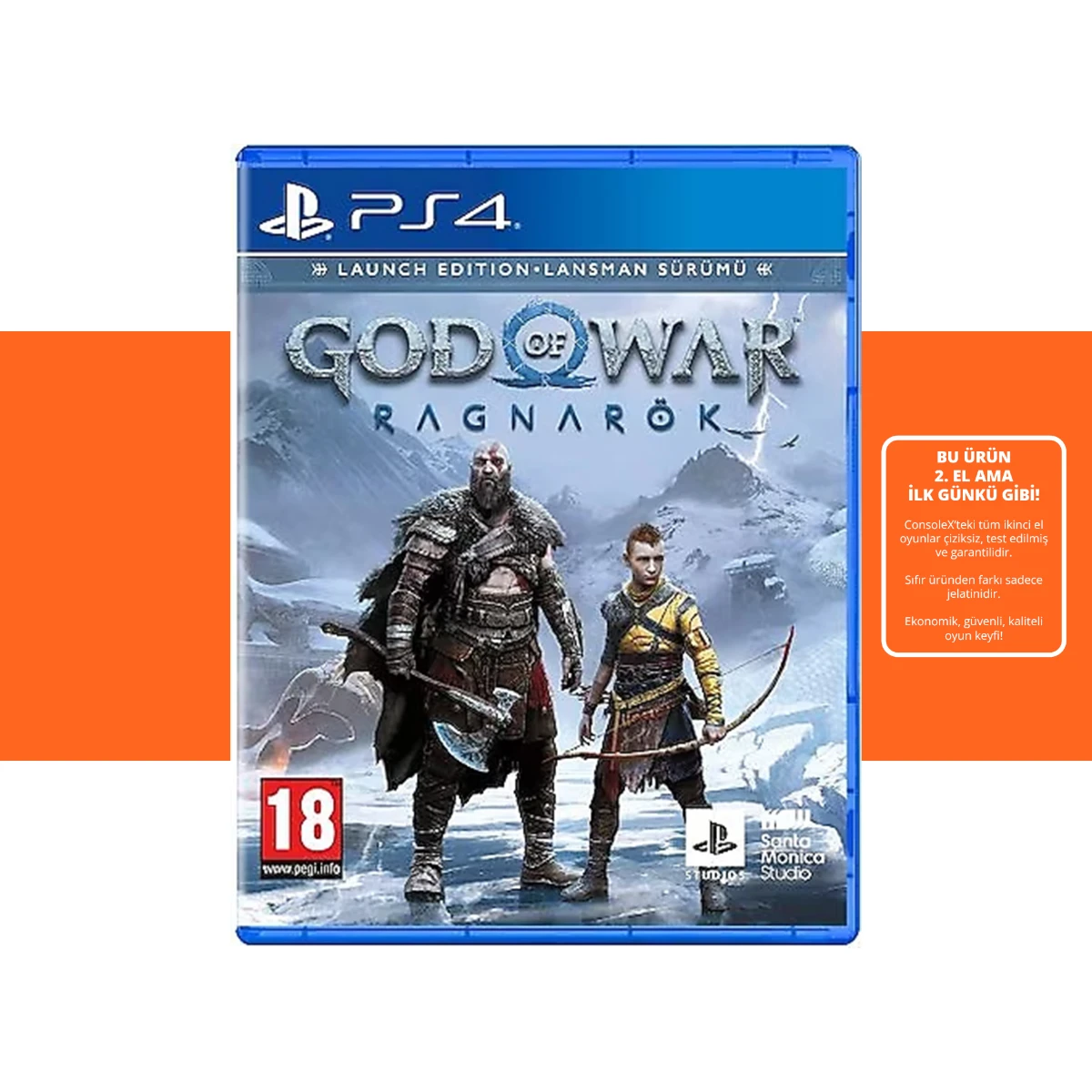 [2.EL] God Of War Ragnarok - Ps4 Oyun