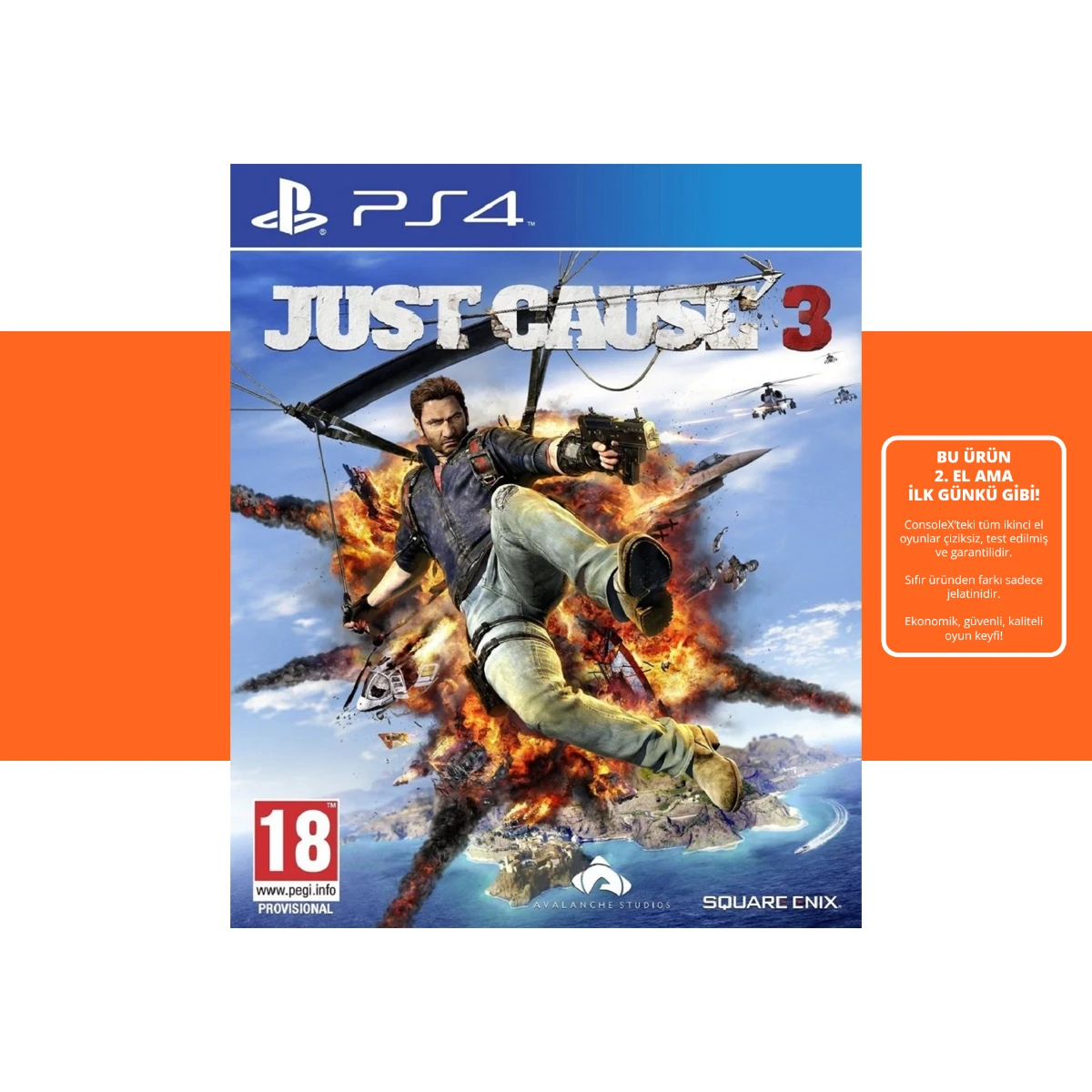 [2.EL] Just Cause 3 - Ps4 Oyun