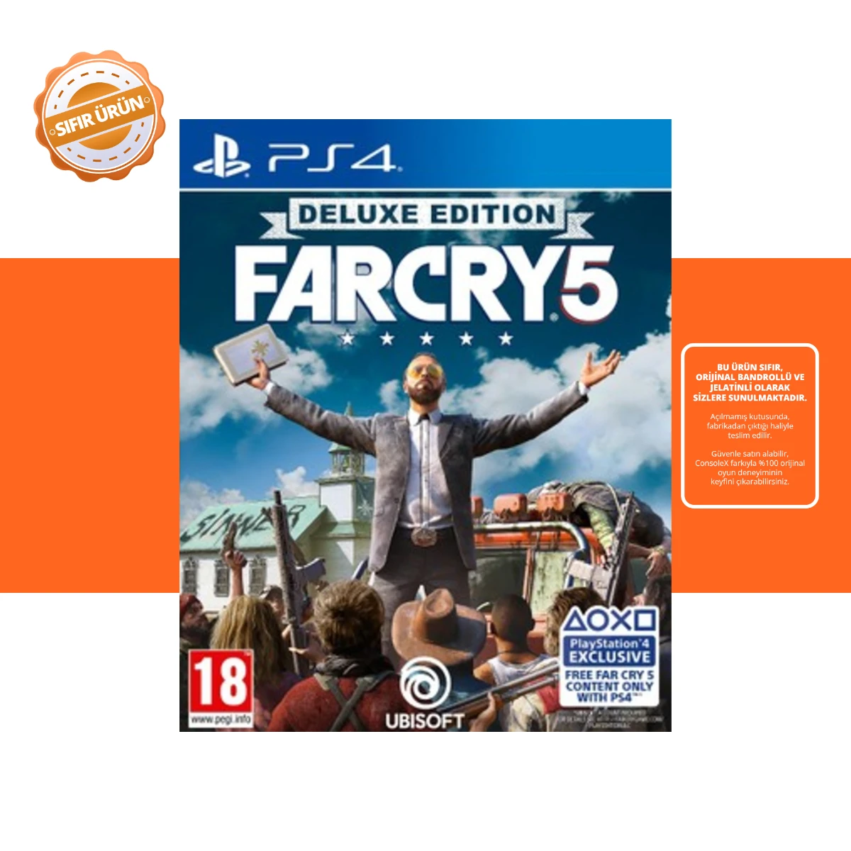 Far Cry 5 – Deluxe Edition - PS4 Oyun