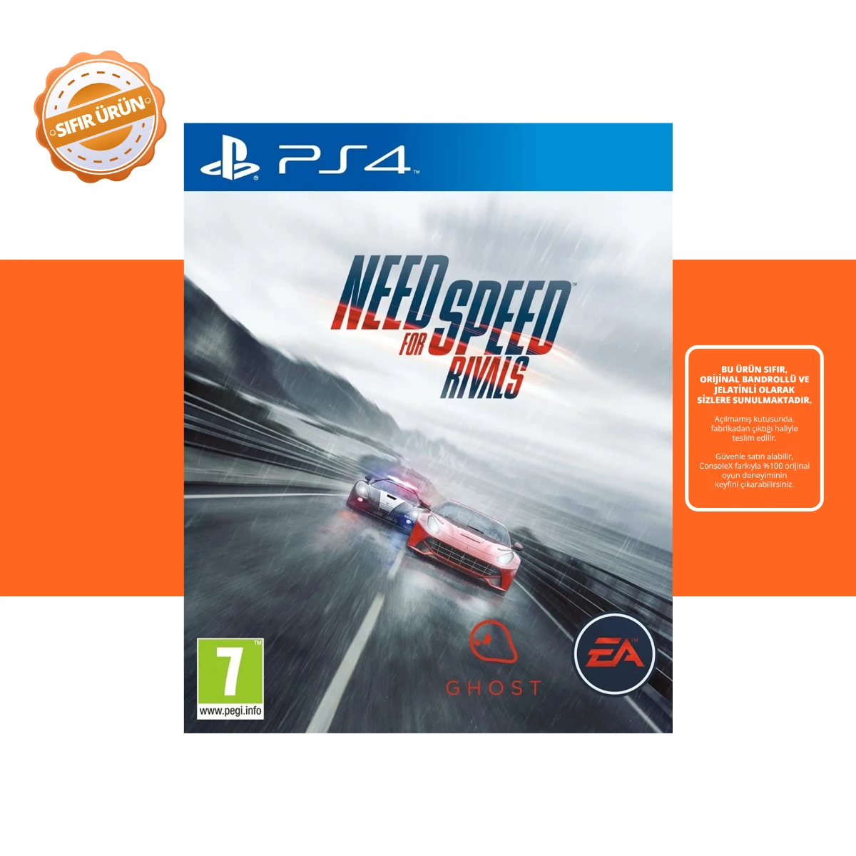 Need For Speed Rivals - Ps4 Oyun [SIFIR]