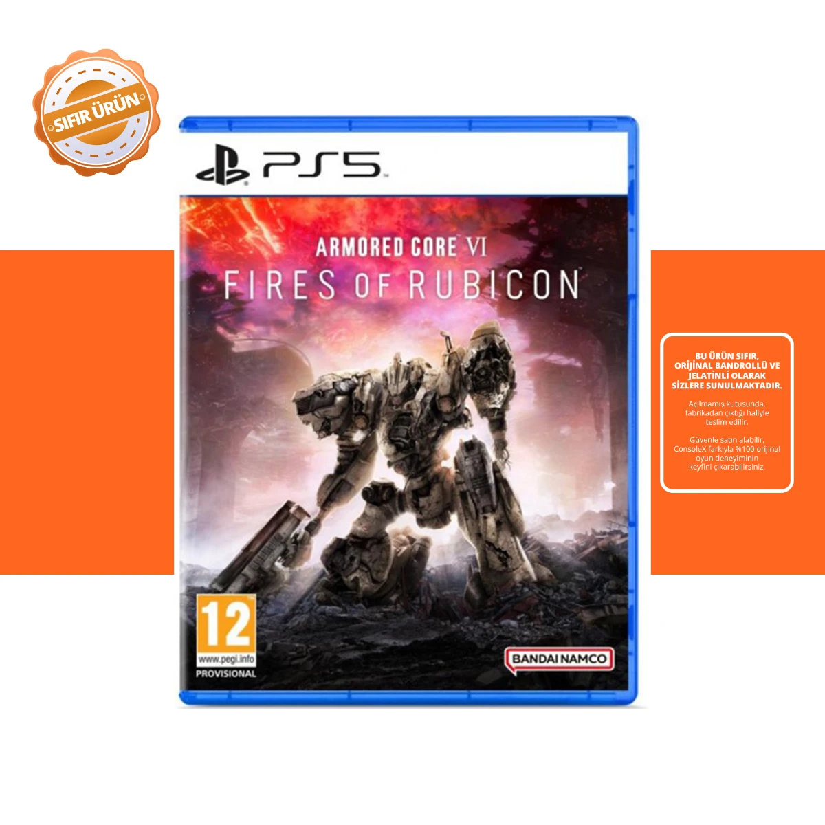 PS4 Armored Core VI: Fires of Rubicon Launch Edition [SIFIR]