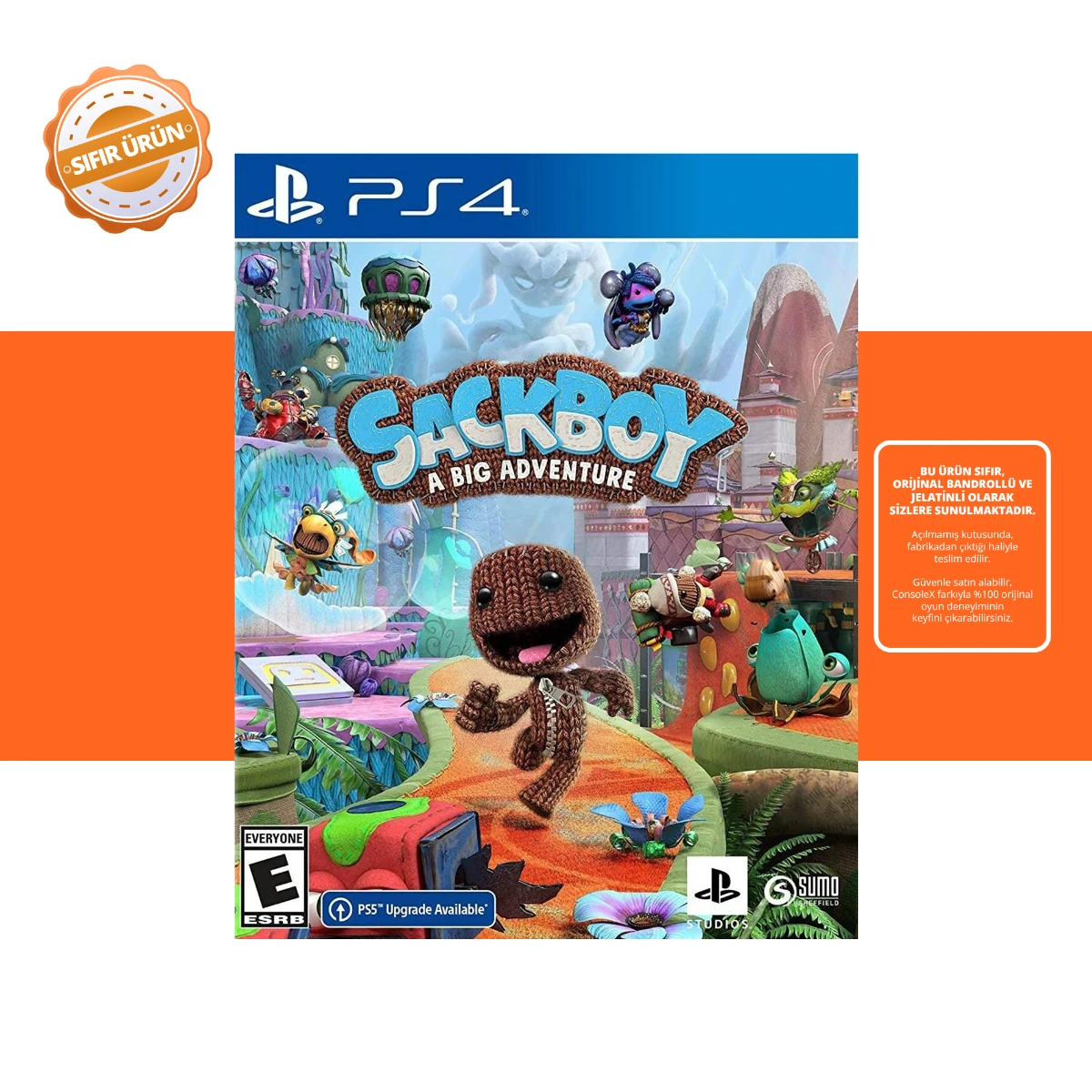 Sackboy A Big Adventure - Ps4 Oyun [SIFIR]