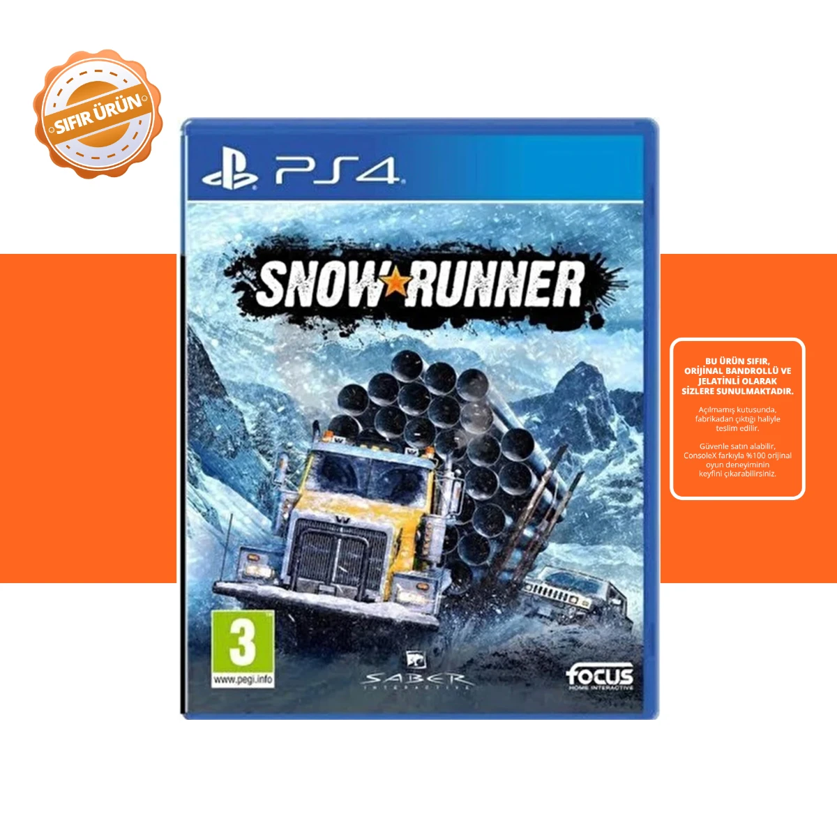 SnowRunner - PS4 Oyun [SIFIR]