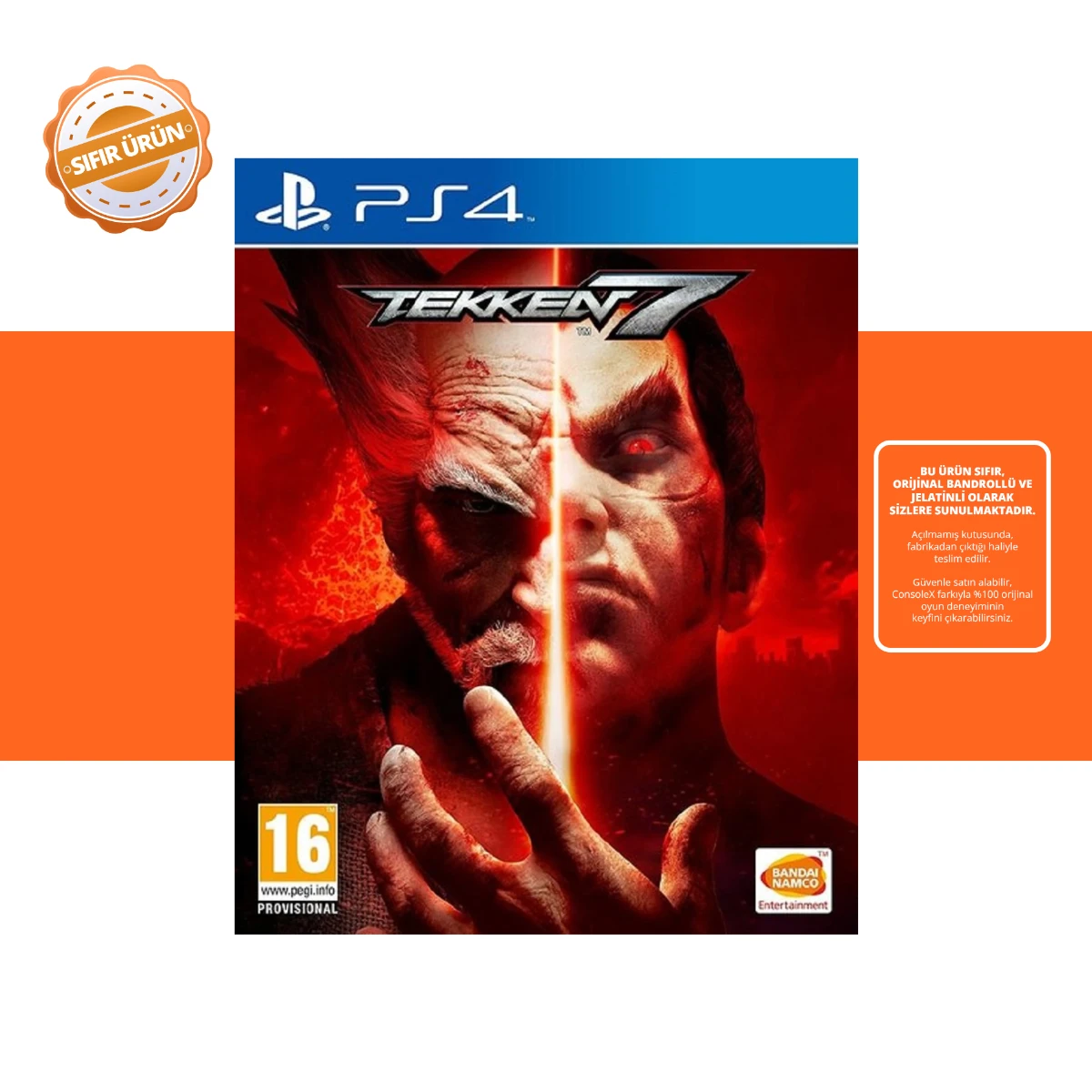 Tekken 7 - Ps4 Oyun [SIFIR]
