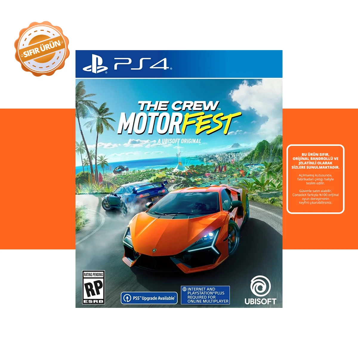 The Crew Motorfest - PS4 Oyun [SIFIR]