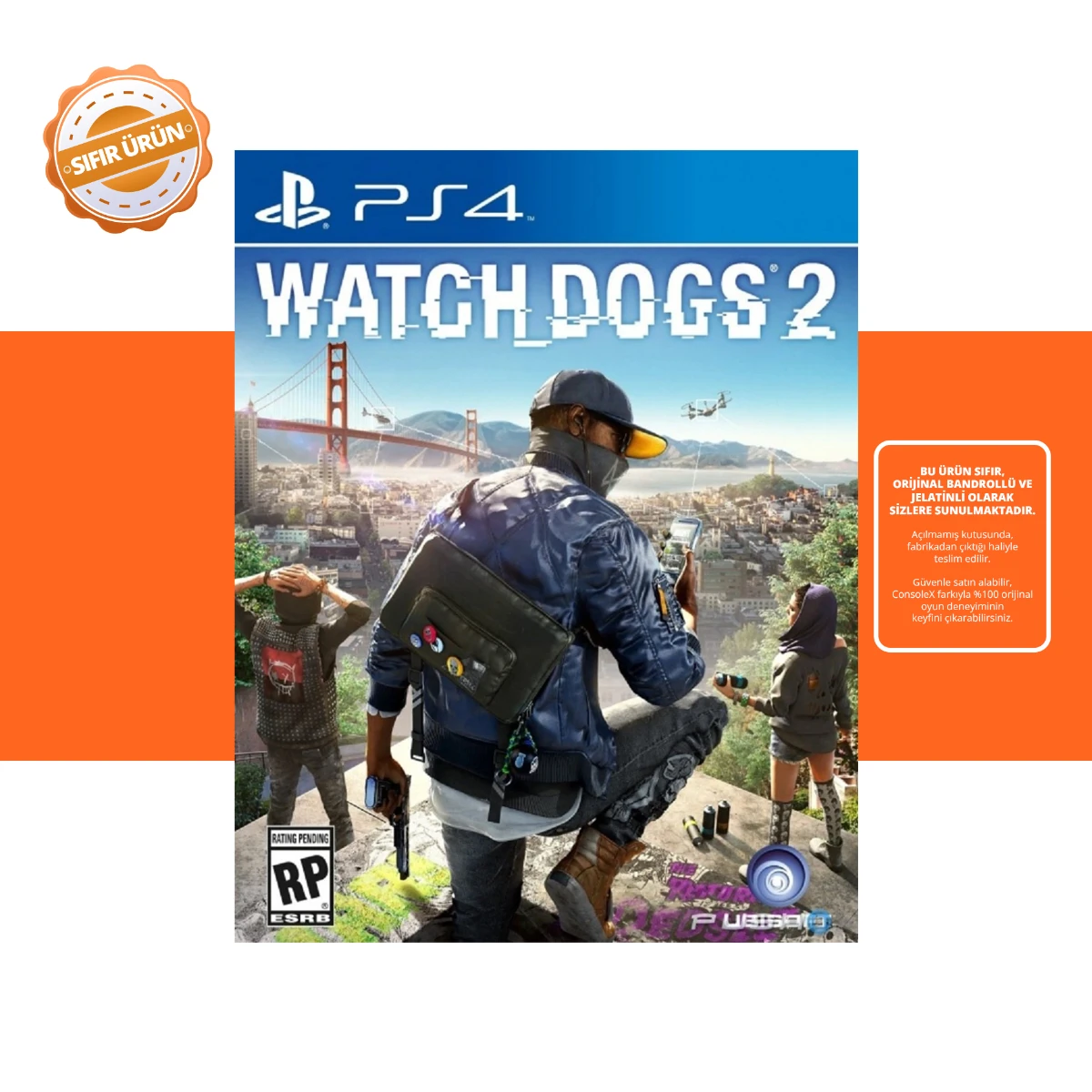Watch Dogs 2 - Ps4 Oyun [SIFIR]