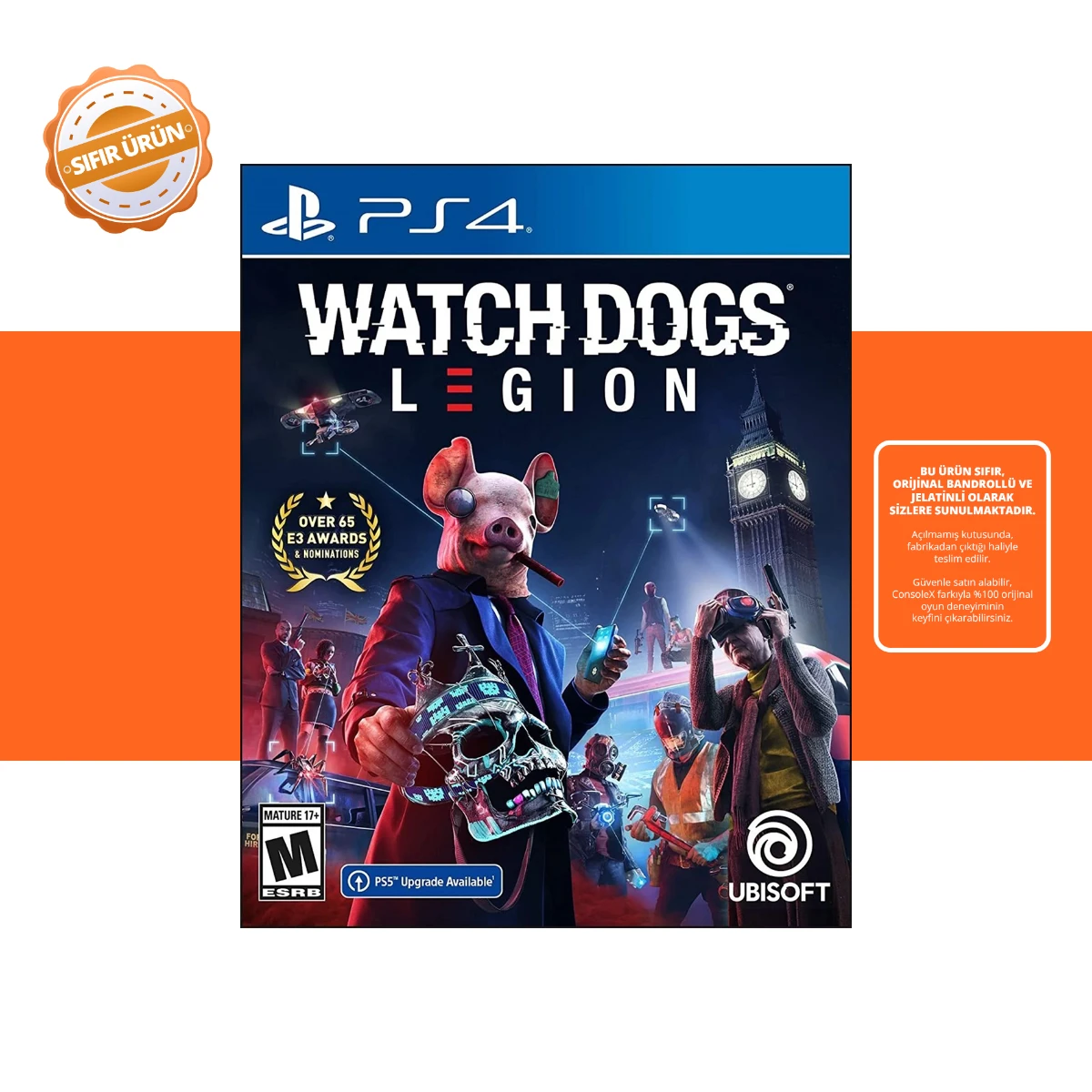 Watch Dogs Legion Resistance - Ps4 Oyun [SIFIR]