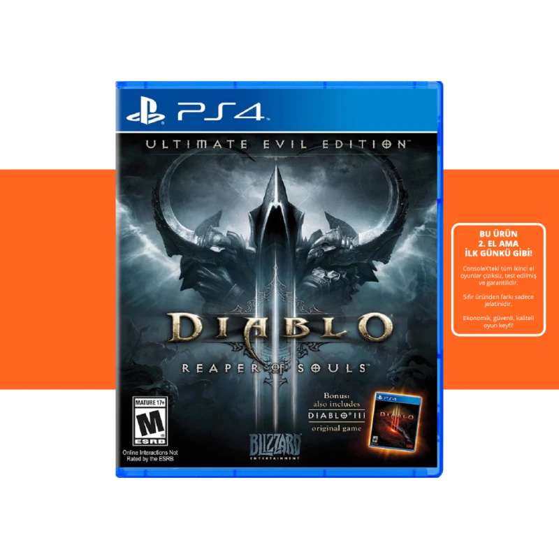 [2.EL] Diablo 3 Reaper of Souls - Ps4 Oyun