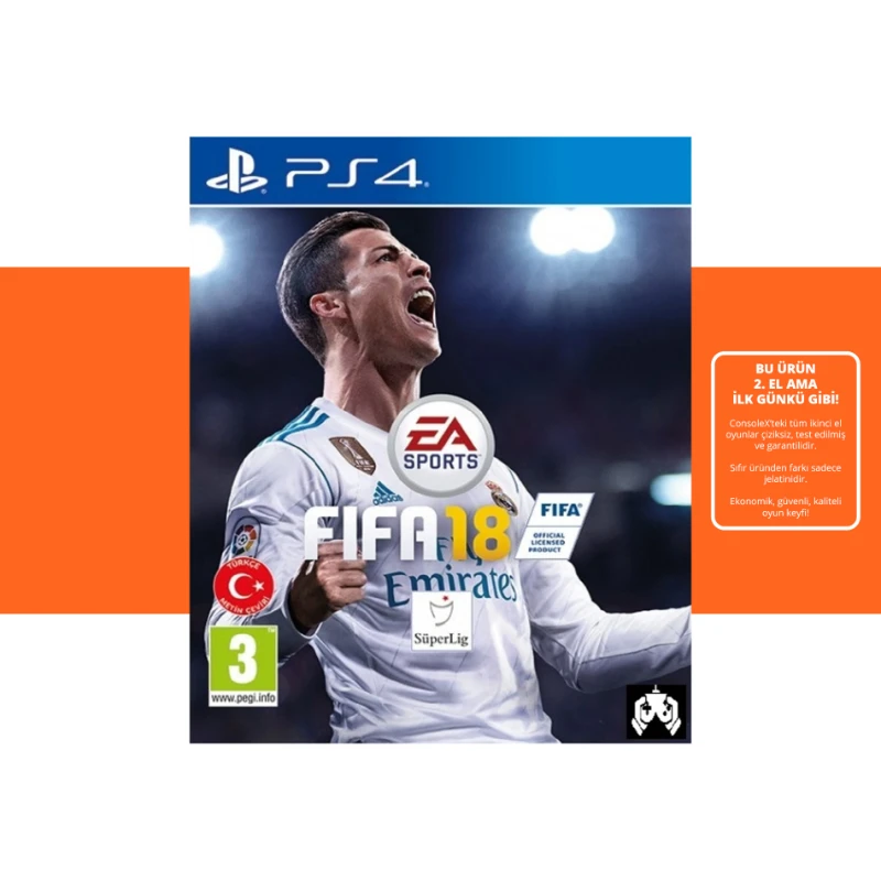 [2.EL] Fifa 18 - Ps4 Oyun