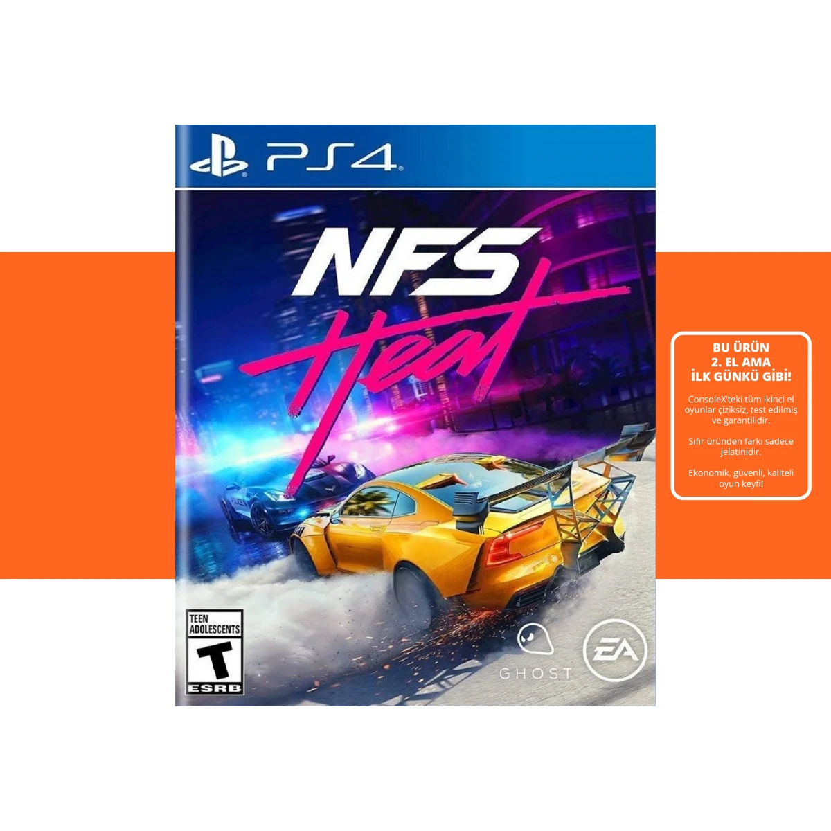[2.EL] Need for Speed Heat - Ps4 Oyun