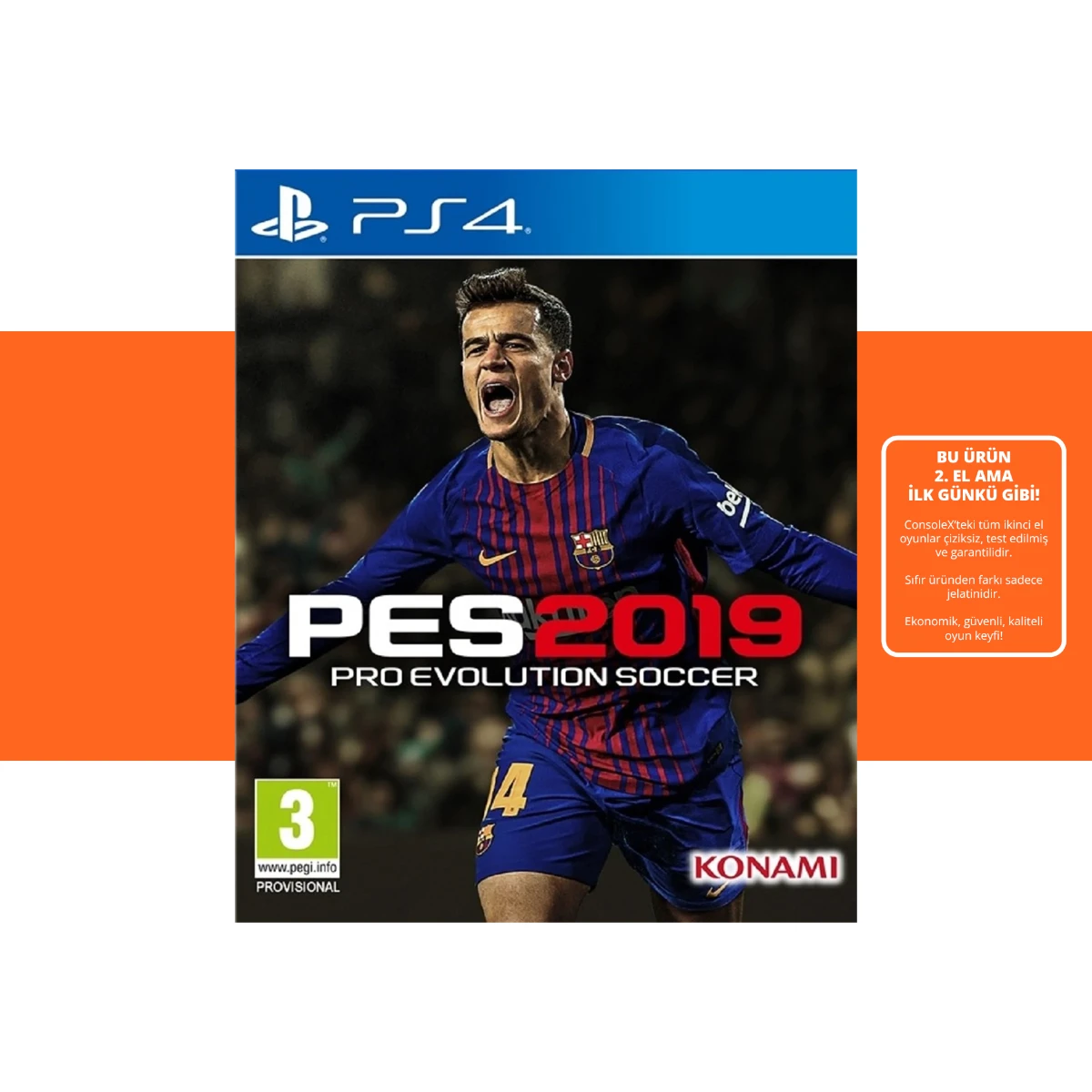 [2.EL] Pes 2019 - Ps4 Oyun