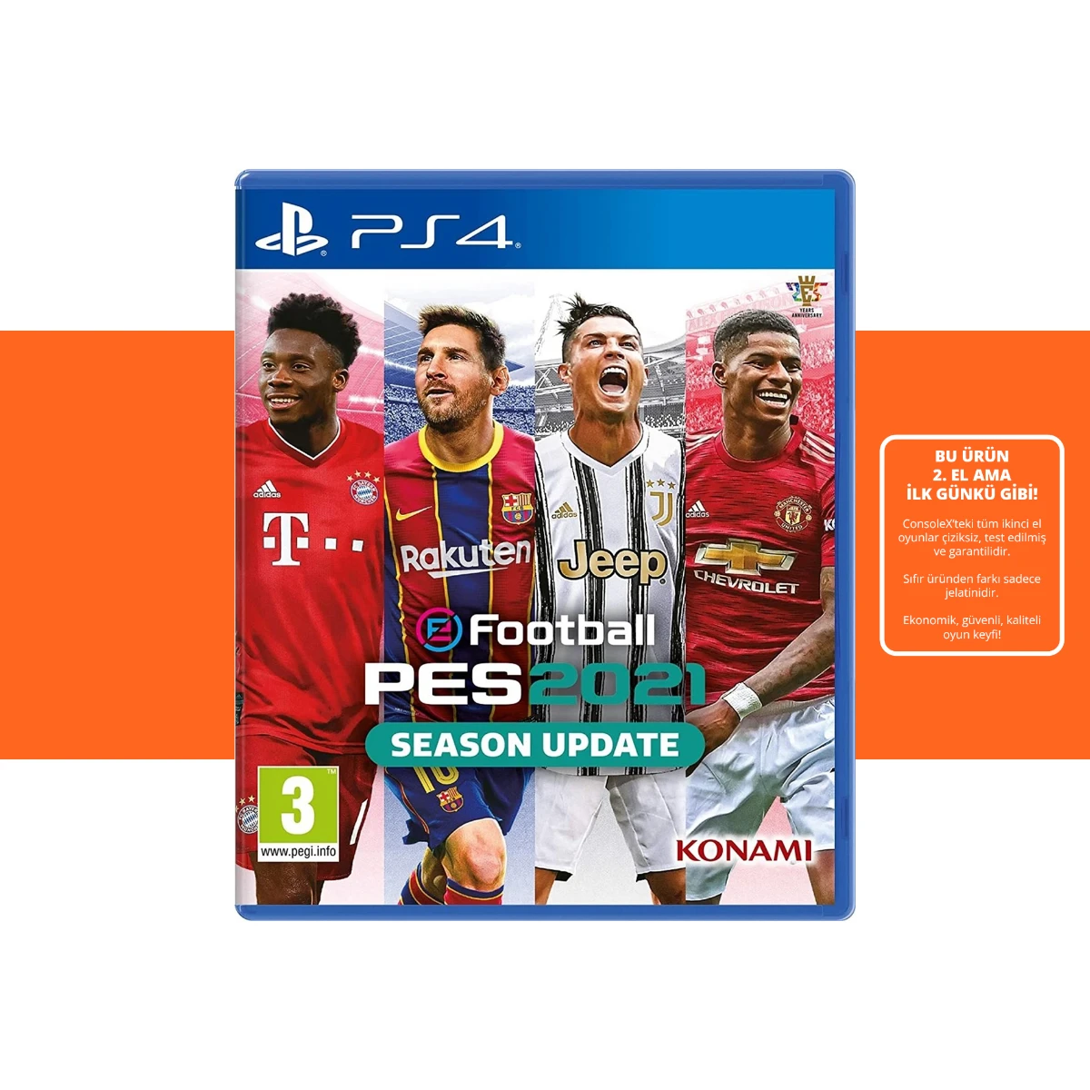 [2.EL] Pes 2021 - Ps4 Oyun