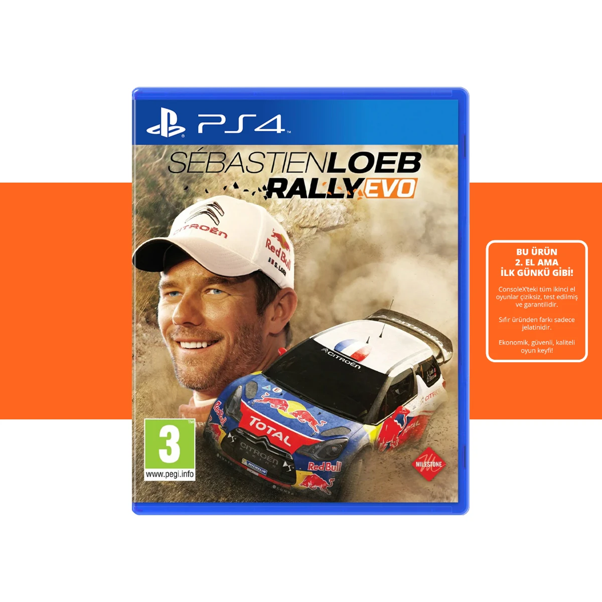 [2.EL] Sebastien Rally Loeb Evo - Ps4 Oyun