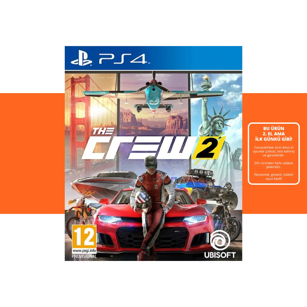 [2.EL] The Crew 2 - Ps4 Oyun